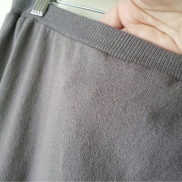 Eileen Fisher Knit Pull on Skirt Size Small A-line Knee Length - Picture 3 of 4